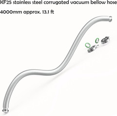 Bmotiontech ISO-KF KF25 Corrugated Bellow Hose Set for High Vacuum Application w