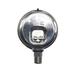 HFS(R) -30 HG-160 PSI, 2.5″ Dia. Vacuum Air Pressure Gauge (316 SS) Bottom Mount