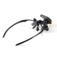 US 4.0X Dental Surgical Medical Loupes Magnifier Binocular Ergo+ LED Head Light