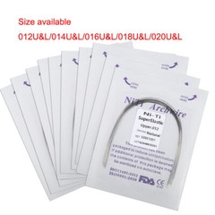 100PCS Dental Orthodontic Arch Wire Niti Super Elastic Round Natural Form 10PACK