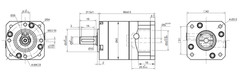10:1 /20:1 30~45arc-min Planetary Gearbox for 5mm Standard Nema17 Stepper Motor