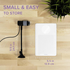 USB Digital Microscope 250x 2MP Camera with Flexible Arm Stand for Windows Mac