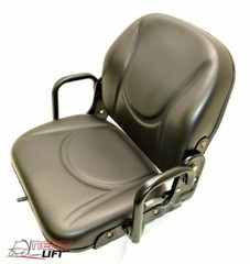NEW DOOSAN DAEWOO VINYL FORKLIFT ADJUSTABLE FOLDING FLIP SEAT A152098
