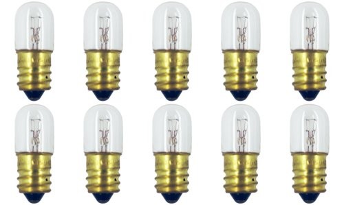 CEC Industries #1841 Bulbs, 24 V, 4.08 W, E12 Base, T-4 shape (Box of 10)