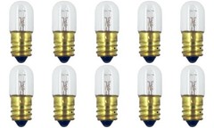 CEC Industries #1841 Bulbs, 24 V, 4.08 W, E12 Base, T-4 shape (Box of 10)
