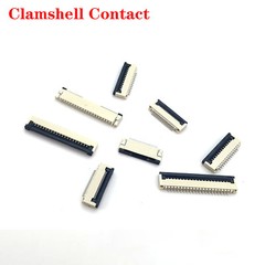 FFC/FPC Connector Pitch 1mm Top Bottom Clamshell Contact 4Pin – 32Pin