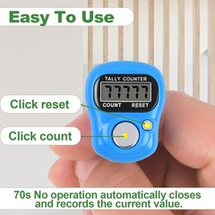 Electronic Tally Counter – 10 Pack Digital Clicker with 5-Digit LCD Display