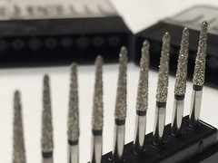 879K018xc 299-018xc 30x Gingival Curettage Extra Course FG Diamond Burs 1718.10