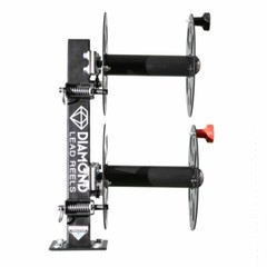 Diamond Welding Lead Reel 10″ Black Heavy Duty Fixed Base – Made in USA