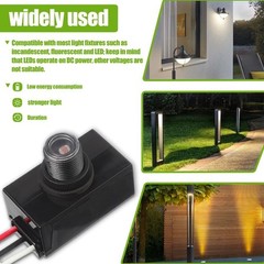4x Dusk to Dawn Sensor for Outdoor Lighting 100-277V Photoelectric Switch C667