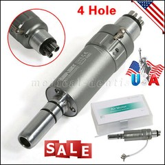 NSK Style Dental Slow Low Speed Air Motor Handpiece E-type 4 Holes Midwest USA