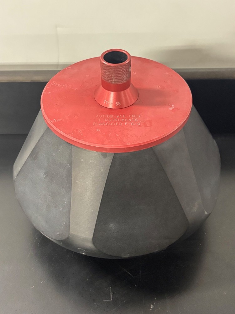 Beckman Coulter Type 35 [6 x 100mL] Fixed Angle Centrifuge Rotor – 35,000 RPM