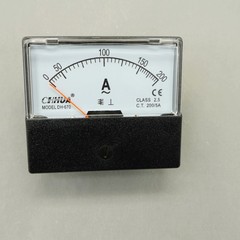 AC 200A Analog Ammeter Panel AMP Current Meter AC 0-200A with transformer