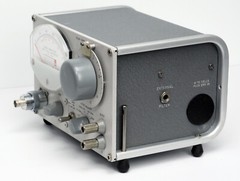 GR General Radio 1232A Tuned Amplifier Null Detector 1232-A, with BNC adapter