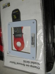 AEMC 6416 Clamp-On Ground Resistance Meter, looks great, in case