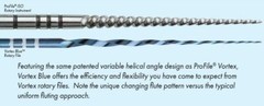 Dentsply Tulsa Dental Vortex Blue 30mm .04 Taper rotary files 6/pk all sizes