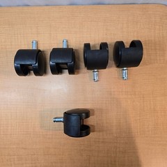 Office Chair Wheels Replacement 5 Pcs 2 Inch Office Chair Casters Heavy Duty