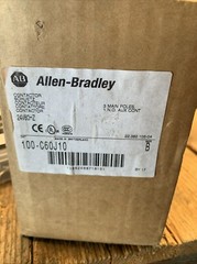 NEW ALLEN BRADLEY 100-C60J10 /B CONTACTOR 100A 24V 60Hz 3 N.O. 100C60J10