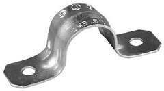 EGS TH-1906, EMT Conduit Strap, 2″, 0.38″ Hole, Steel, 2-Hole Snap-On, 1pc