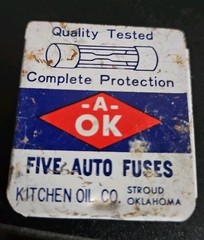 Agc-15 Fuses -A- OK KITCHEN OIL COMPANY