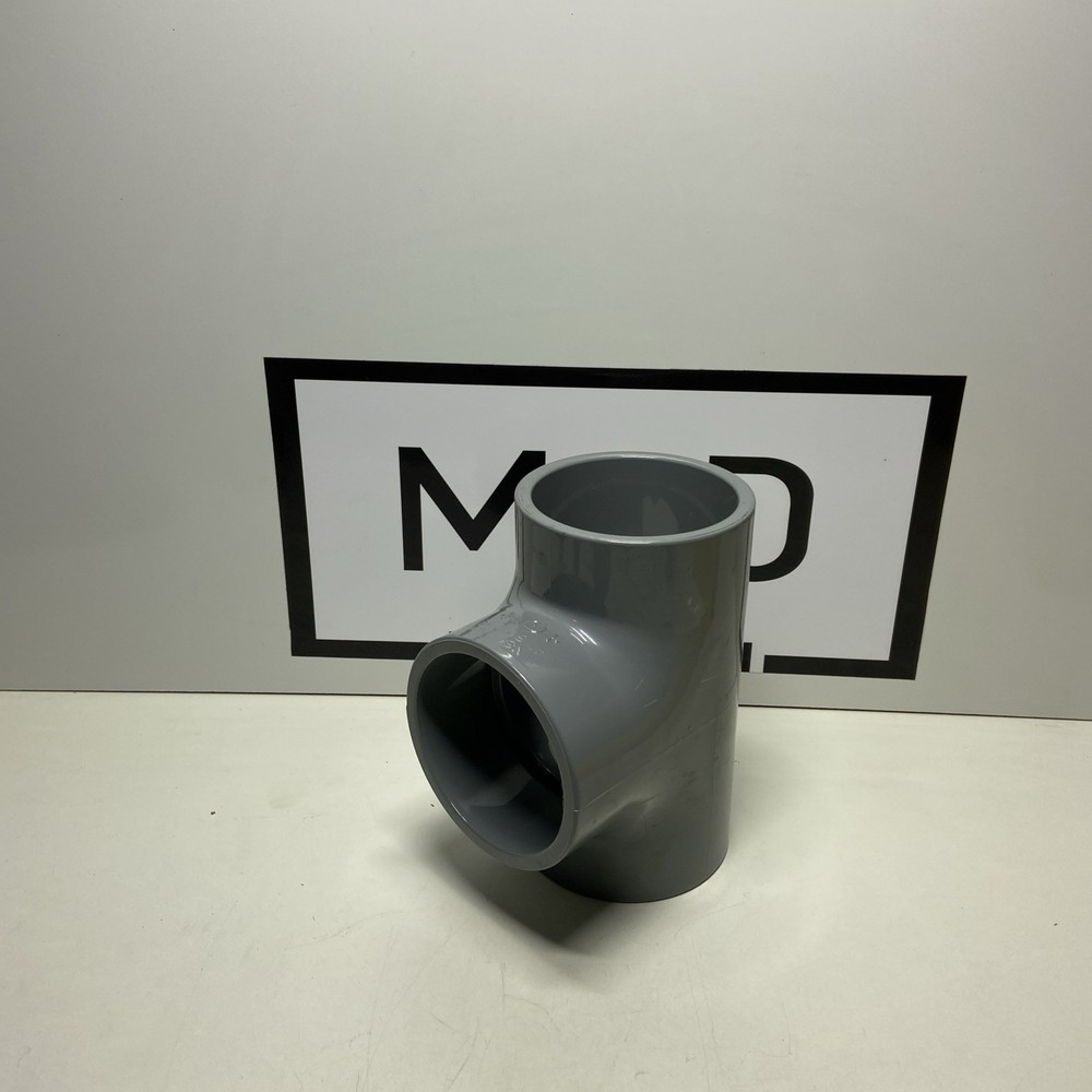 GF 4″ T TEE SCH80 CPVC SCH 80 ASTM NSF-PW F-439 Socket SLIP NEW!