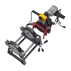Pipe Fusion Welder 2 Clamps 63-200MM Manual PP PE HDPE Pipe Welding Machine 110V
