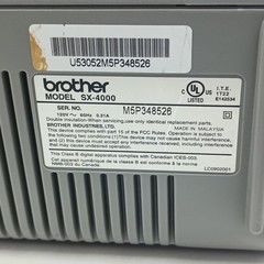 Brother SX-4000 Electronic Electric Typewriter – Working
