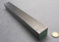 Square 4140/4142 Alloy Steel Annealed Bars, 1 3/8″ x 1 3/8″ Wide x 12″ Length