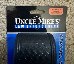 BRAND NEW! Uncle Mike’s Aerosol Chemical Case #7469-2 Mirage Basket Weave