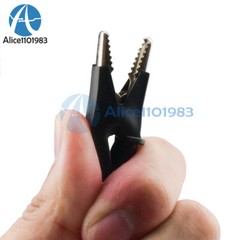 1M Banana Plug and Alligator Clip Double End Test Wire For Multimeter Black Red