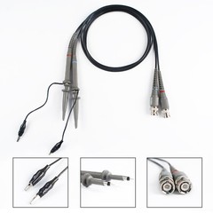 2 Pack P6100 100MHz Oscilloscope Probe 10:1 and 1:1 for Rigol Atten Owon Siglent