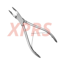 Blumenthal Rongeur, 6″, Beaks at 30 Degrees, 3×10 mm Jaws, Tapered to 4 mm, Prem