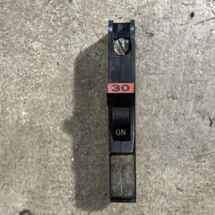 Federal Pacific Stab-Lok 30 Amp 1 Pole Type NC Circuit Breaker FPE 1/2″ Thin
