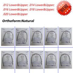 Dental Orthodontic Niti Arch Wire Super Elastic Natural Nature Form Round MD
