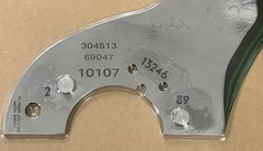 LASKA Bowl cutter blades for LASKA 200 Liter – Set of Six (6) Blades