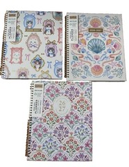 2027 Clementine 12 month Floral Planner July 2026-June 2027 11×9” Notebook Size