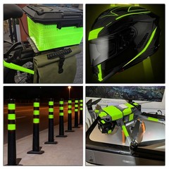 Reflective Tape 2 Inch x 30 Feet DOT-C2 Shining Star Fade Resistant Green