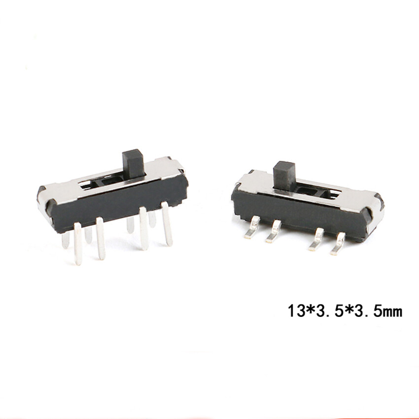 Mini Slide Switch 13*3.5*3.5mm 8Pin 3 Position DP3T 2P3T Panel Surface Mount PCB