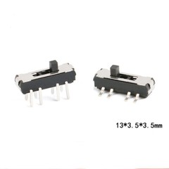 Mini Slide Switch 13*3.5*3.5mm 8Pin 3 Position DP3T 2P3T Panel Surface Mount PCB