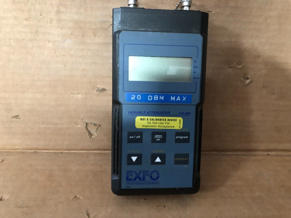EXFO FVA-60B Fiber Optic Variable Attenuator
