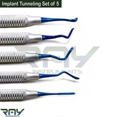 25 Set Dental Vista Tunneling Procedure Sinus Lift Implant Surgery Instruments