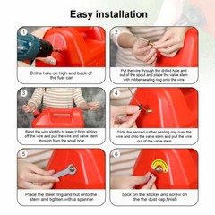 5 SETS Replacement Gas Can Spout fit Midwest ,Scepter, Briggs&Stratton