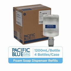 (4 Pack) PakPacific Blue Ultra Gentle Foam Hand Soap Refill (43714) 4 Per Case