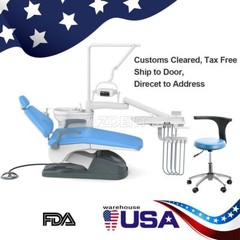Dental Portable Unit Chair DC Motor Hard Leather Patient Chair Kit FDA TJ2688-A1