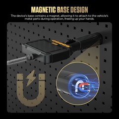 Industrial Endoscope 1080P HD 5” Screen Borescope Inspection Camera Autofocus