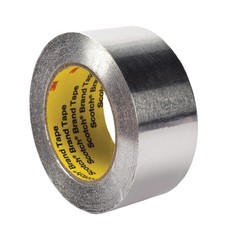 3M Aluminum Foil Tape 425, Silver (0.75in) 1x Roll – 19 mm x 55 m, 4.6 mil