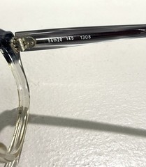 Vintage Binocular Loupe Glasses Clip-On Dental Optician Jeweler Germany W/ Case