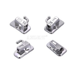 AZDENT Dental Ortho MIM Self Ligating Bracket Braces Mini Roth MBT.022 Hooks 345