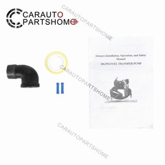 Fuel Transfer Pump 12V 20 GPM Diesel Gas Gasoline Kerosene w/ Particulate Filter