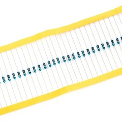 100pcs 1/4W 0.25W 22 Ohm Metal Film Fixed Resistor 0.01 1 Tolerance 22R MF